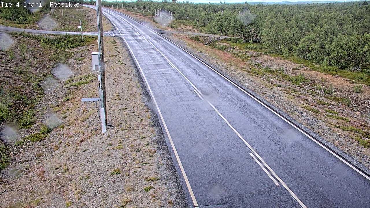 Weather Camera Image Väg 4 Enare, Petsikko, Inari, Lappi