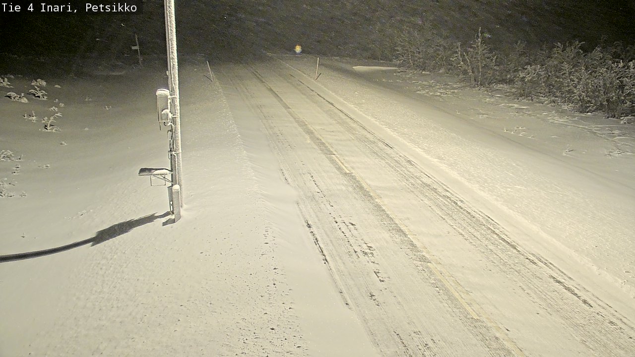 Kelikamerat Kuva Tie 4 Inari, Petsikko, Inari, Lappi