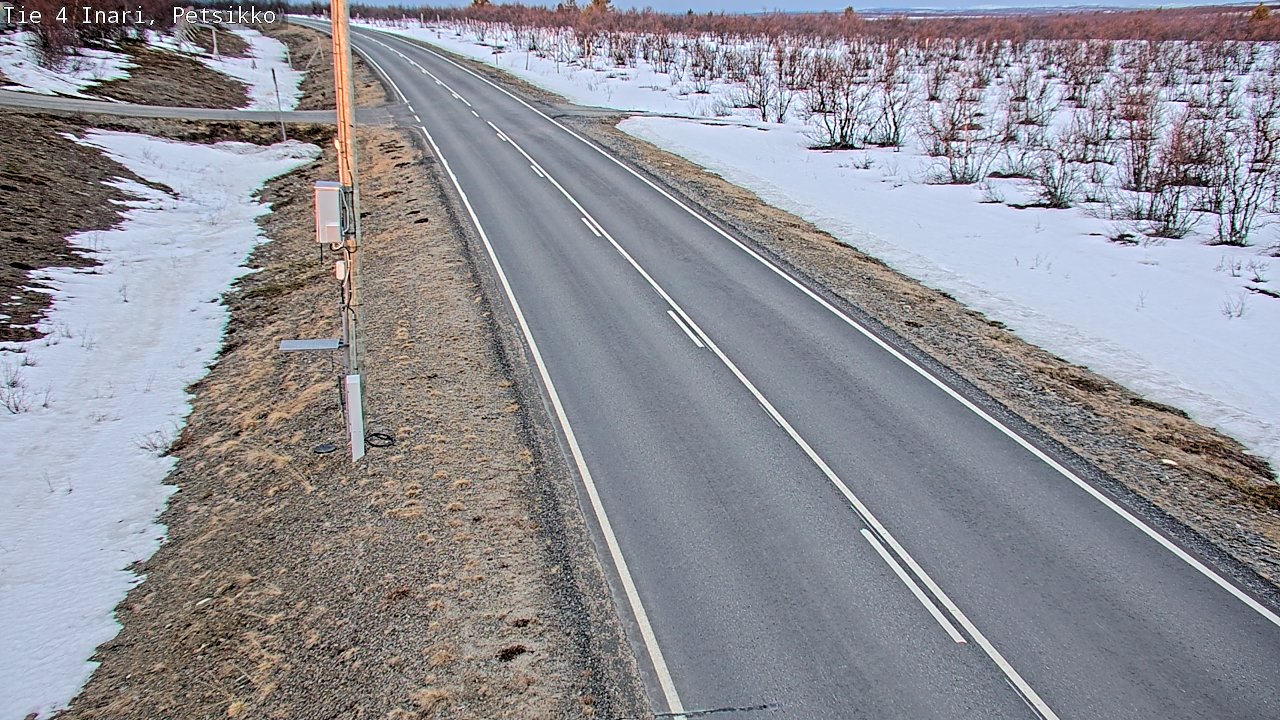 Weather Camera Image Road 4 Inari, Petsikko, Inari, Lappi