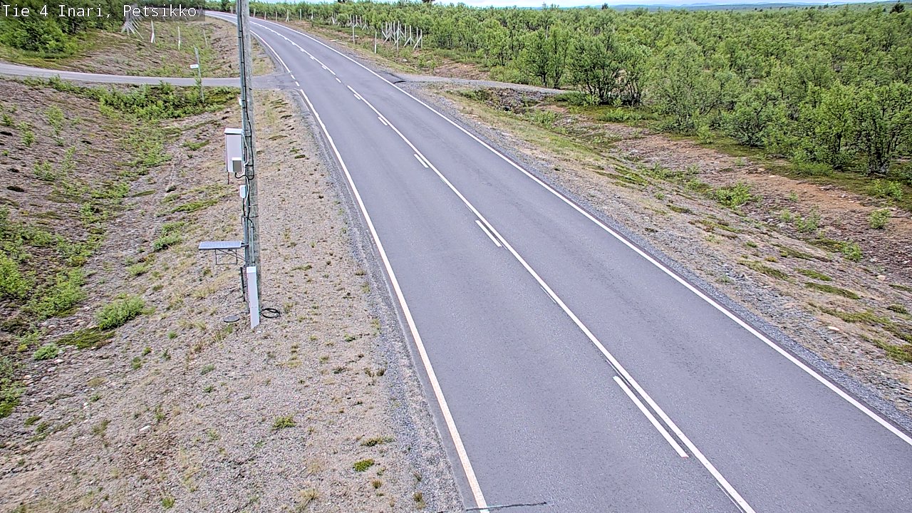 Weather Camera Image Road 4 Inari, Petsikko, Inari, Lappi