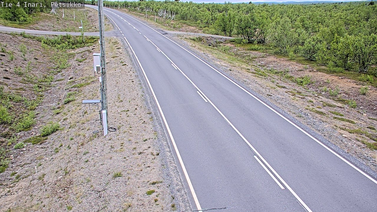 Kelikamerat Kuva Tie 4 Inari, Petsikko, Inari, Lappi