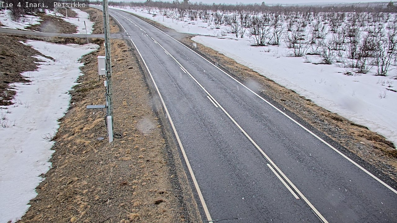 Weather Camera Image Road 4 Inari, Petsikko, Inari, Lappi