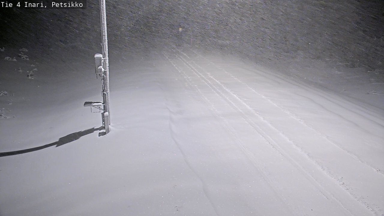Weather Camera Image Väg 4 Enare, Petsikko, Inari, Lappi