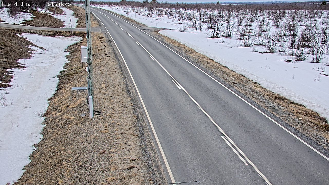 Weather Camera Image Road 4 Inari, Petsikko, Inari, Lappi