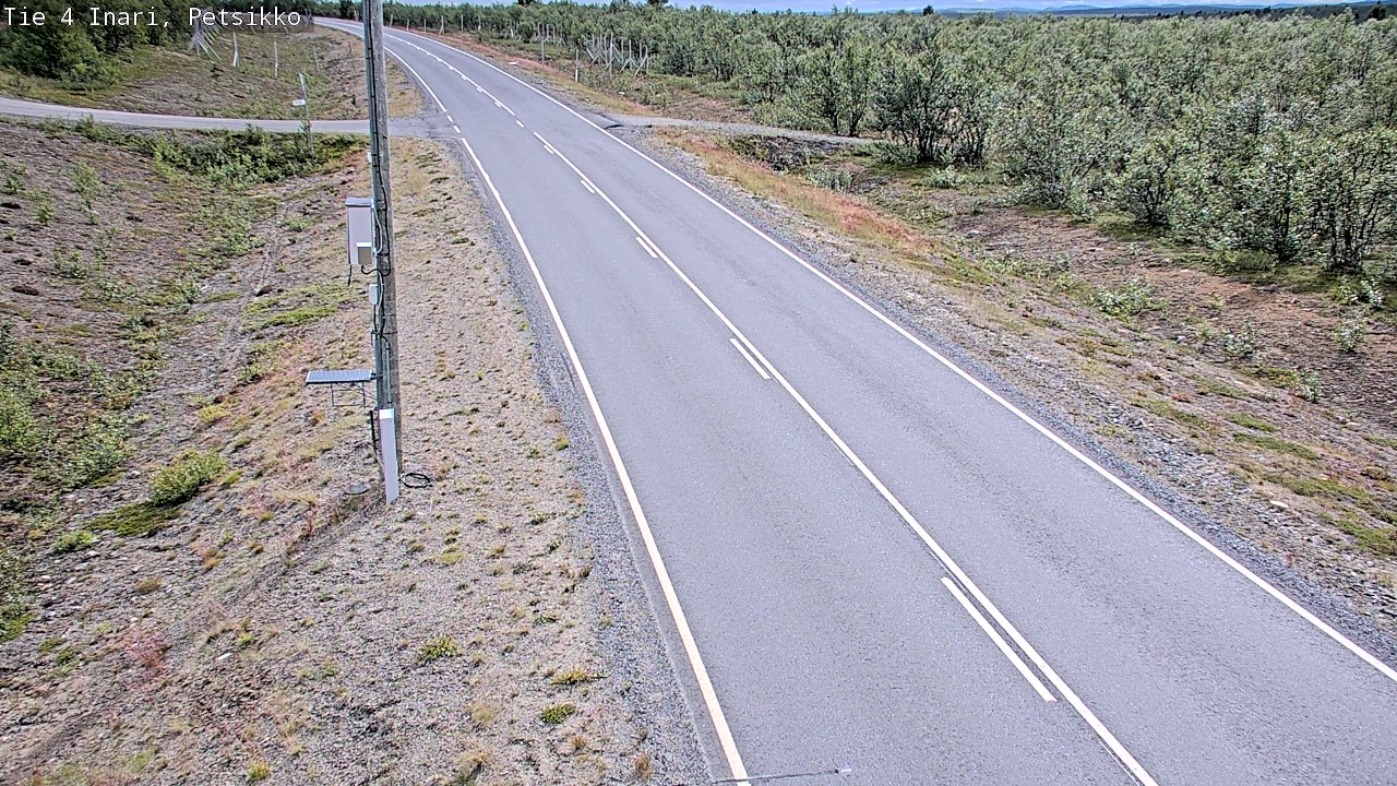 Kelikamerat Kuva Tie 4 Inari, Petsikko, Inari, Lappi
