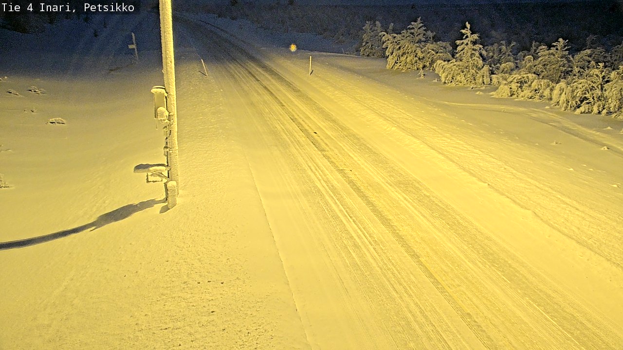 Kelikamerat Kuva Tie 4 Inari, Petsikko, Inari, Lappi