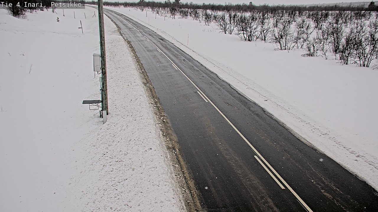 Weather Camera Image Road 4 Inari, Petsikko, Inari, Lappi