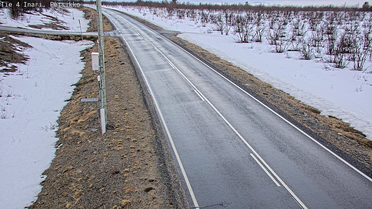 Weather Camera Image Väg 4 Enare, Petsikko, Inari, Lappi