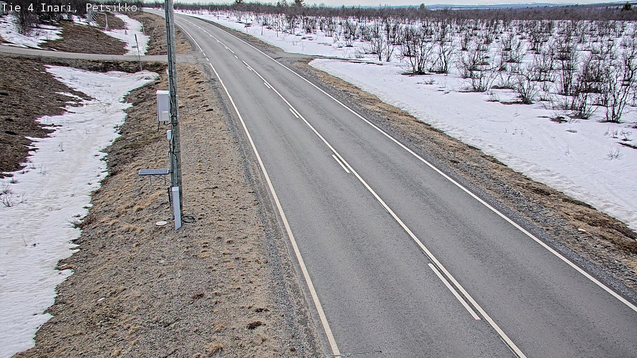 Weather Camera Image Road 4 Inari, Petsikko, Inari, Lappi