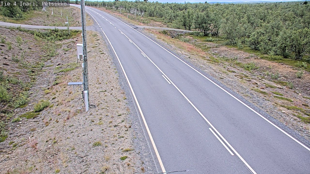 Kelikamerat Kuva Tie 4 Inari, Petsikko, Inari, Lappi