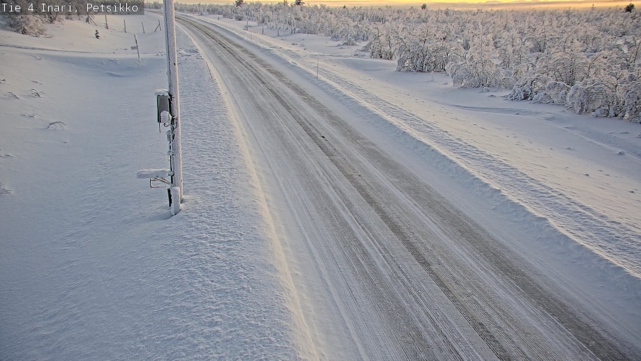 Kelikamerat Kuva Tie 4 Inari, Petsikko, Inari, Lappi