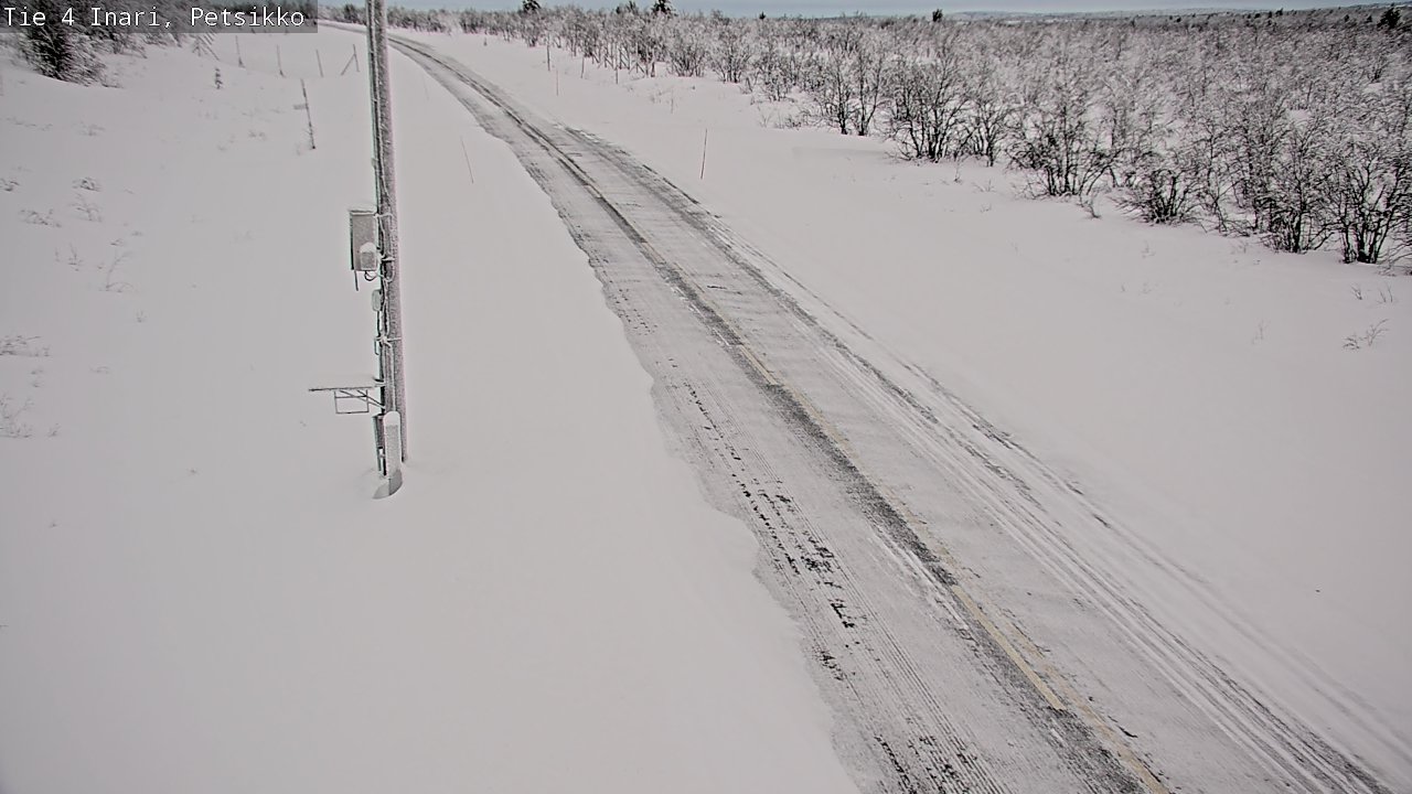 Kelikamerat Kuva Tie 4 Inari, Petsikko, Inari, Lappi