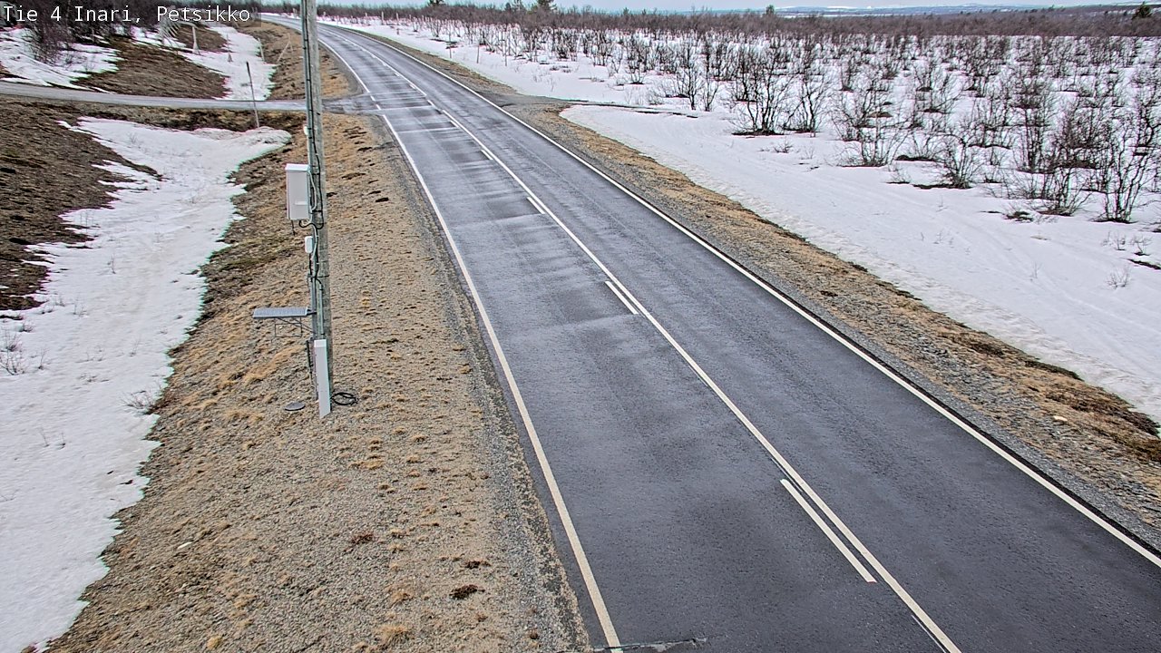 Weather Camera Image Road 4 Inari, Petsikko, Inari, Lappi