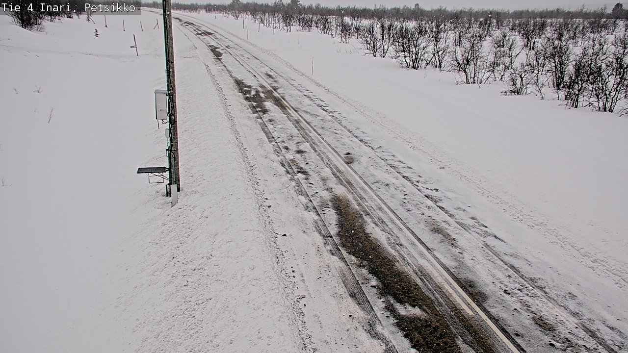 Kelikamerat Kuva Tie 4 Inari, Petsikko, Inari, Lappi