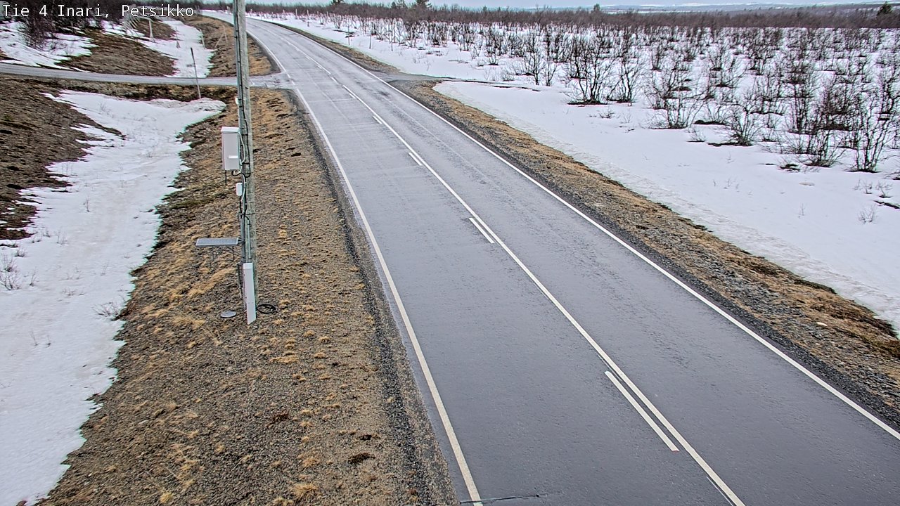 Weather Camera Image Road 4 Inari, Petsikko, Inari, Lappi