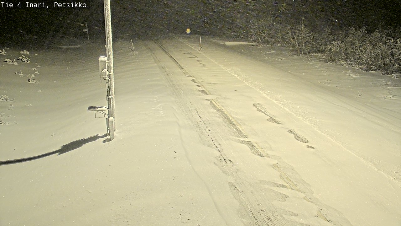Kelikamerat Kuva Tie 4 Inari, Petsikko, Inari, Lappi