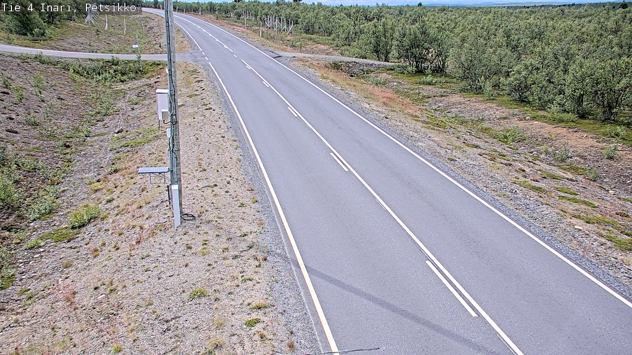 Kelikamerat Kuva Tie 4 Inari, Petsikko, Inari, Lappi