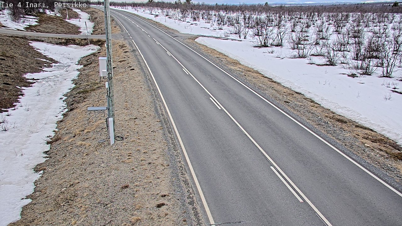Weather Camera Image Road 4 Inari, Petsikko, Inari, Lappi