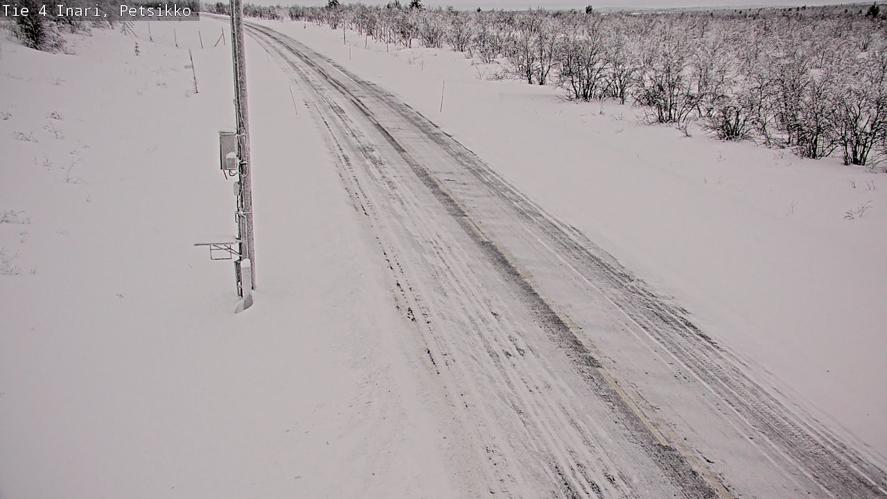 Kelikamerat Kuva Tie 4 Inari, Petsikko, Inari, Lappi
