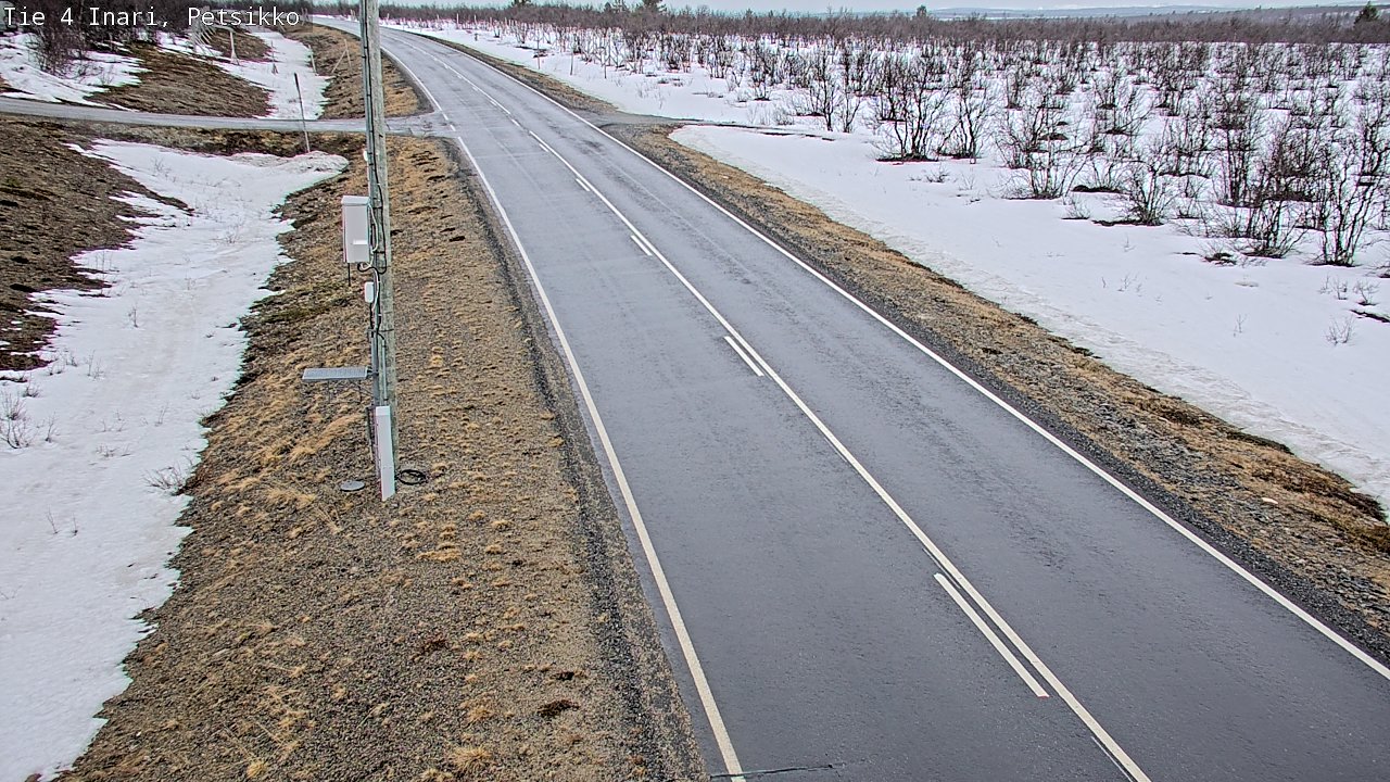 Weather Camera Image Road 4 Inari, Petsikko, Inari, Lappi