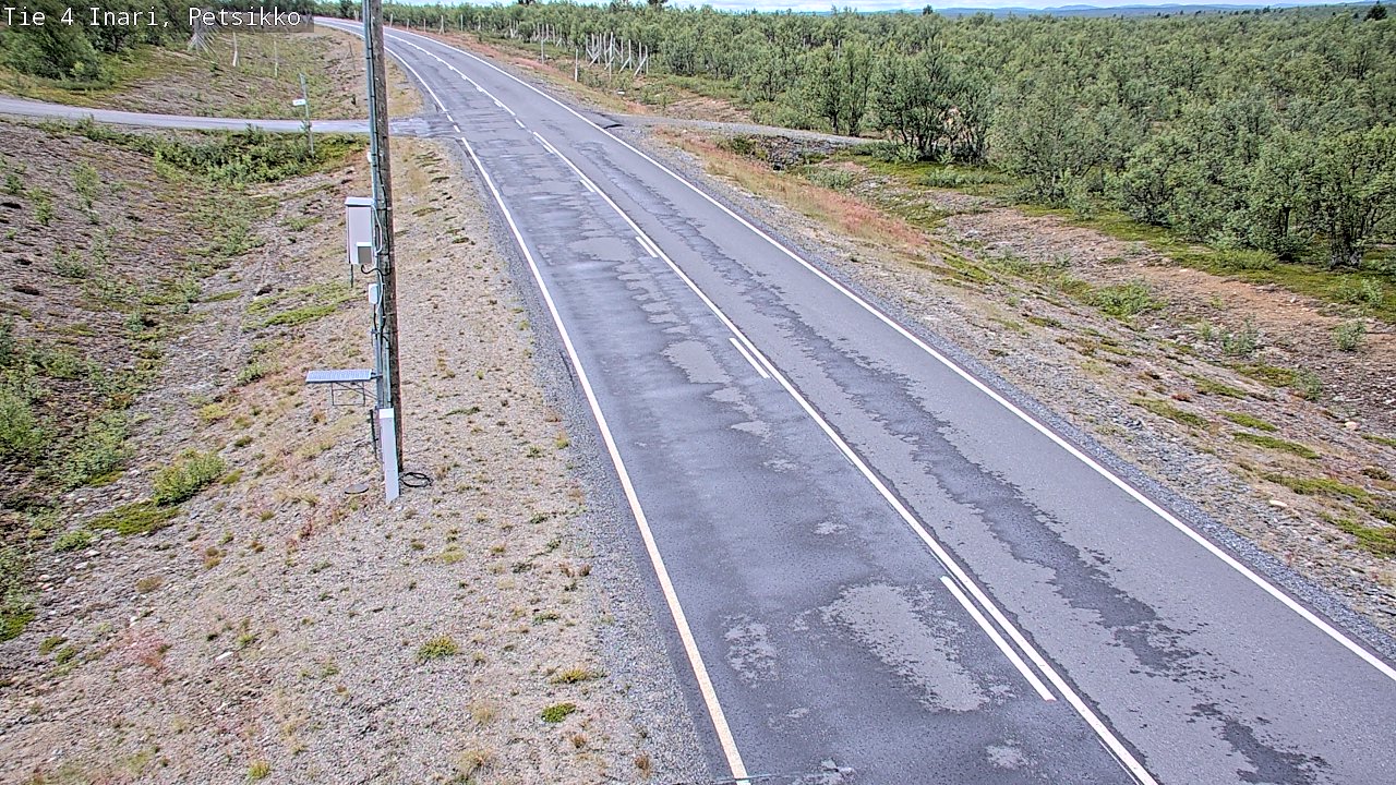 Weather Camera Image Väg 4 Enare, Petsikko, Inari, Lappi