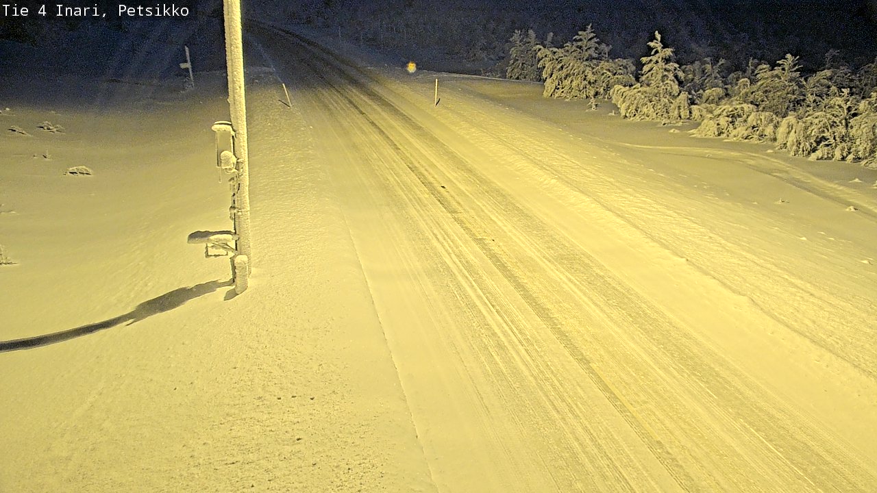 Kelikamerat Kuva Tie 4 Inari, Petsikko, Inari, Lappi