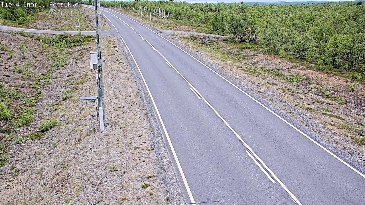 Kelikamerat Kuva Tie 4 Inari, Petsikko, Inari, Lappi
