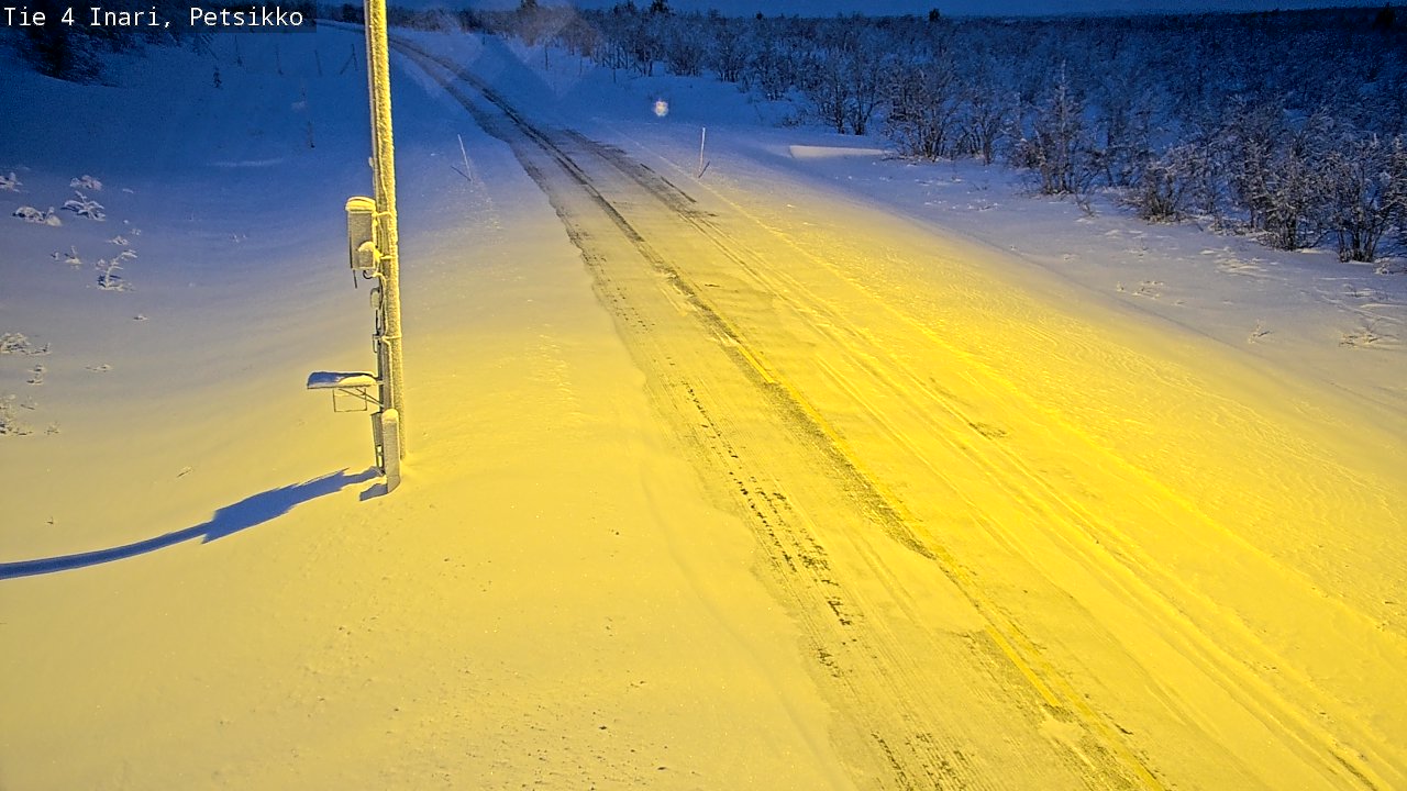 Kelikamerat Kuva Tie 4 Inari, Petsikko, Inari, Lappi
