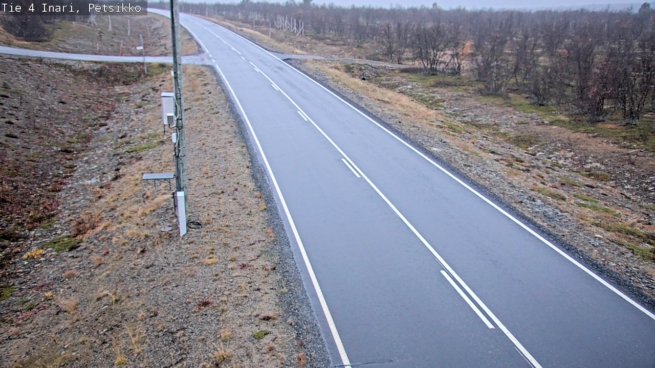 Kelikamerat Kuva Tie 4 Inari, Petsikko, Inari, Lappi