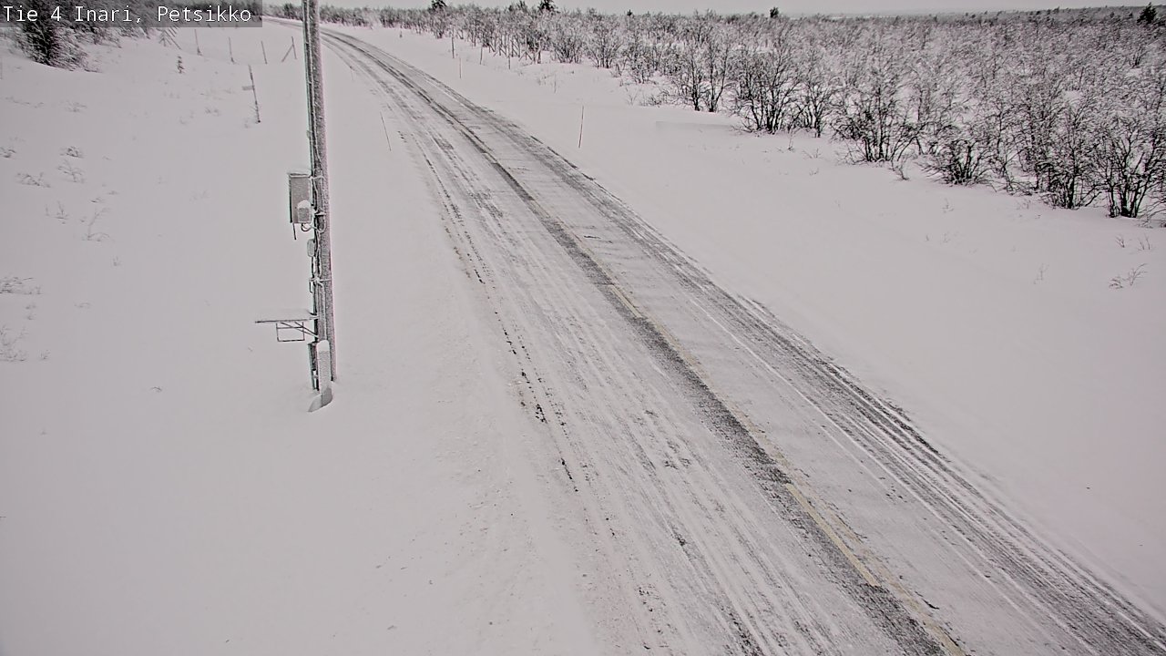 Kelikamerat Kuva Tie 4 Inari, Petsikko, Inari, Lappi
