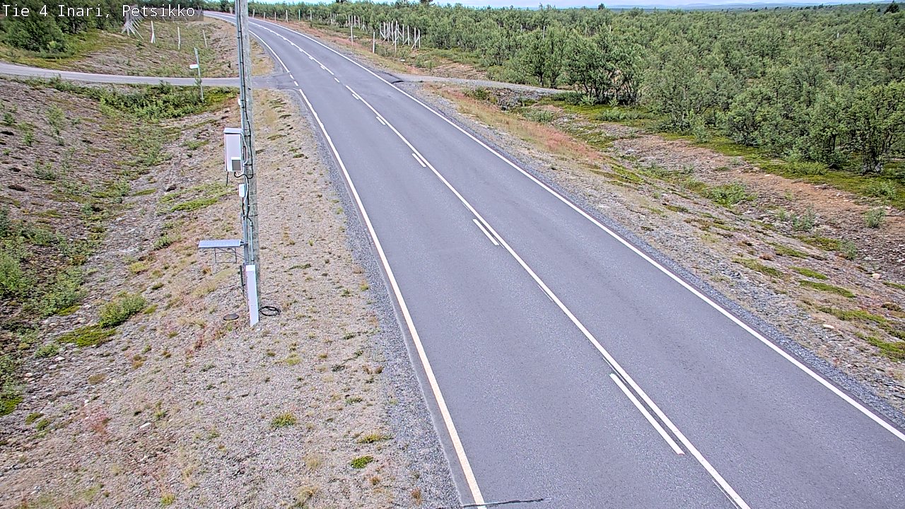 Kelikamerat Kuva Tie 4 Inari, Petsikko, Inari, Lappi
