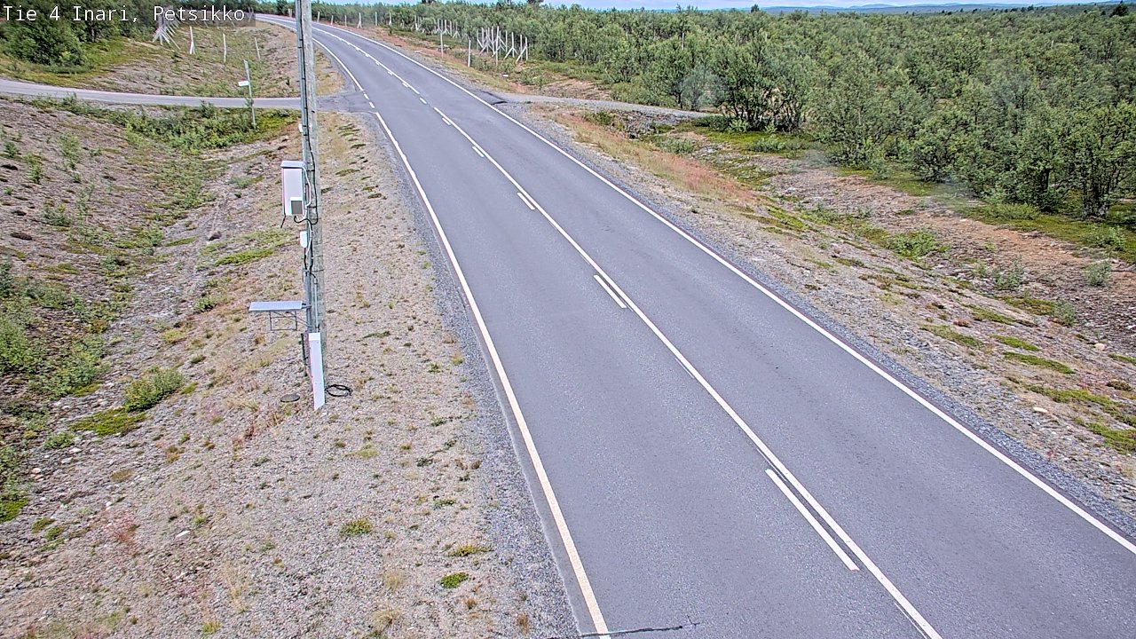 Kelikamerat Kuva Tie 4 Inari, Petsikko, Inari, Lappi