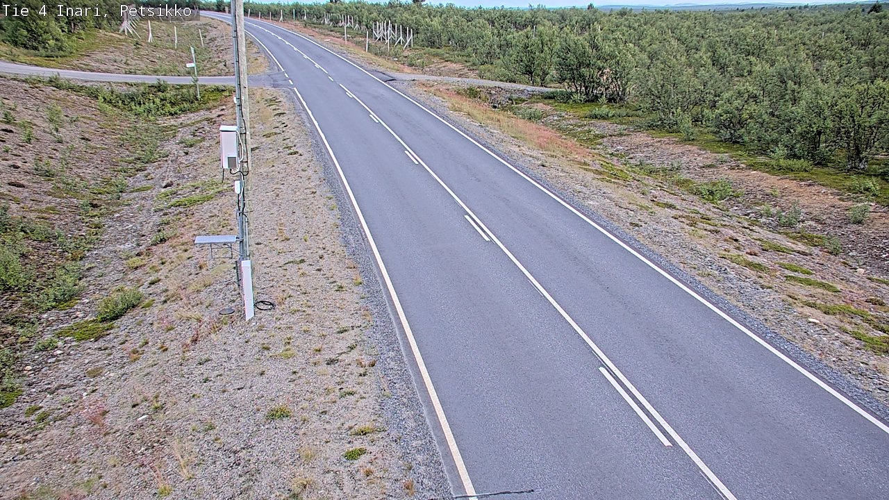 Kelikamerat Kuva Tie 4 Inari, Petsikko, Inari, Lappi