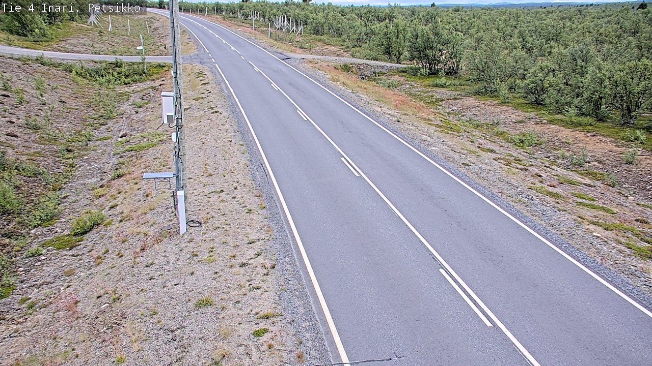 Kelikamerat Kuva Tie 4 Inari, Petsikko, Inari, Lappi