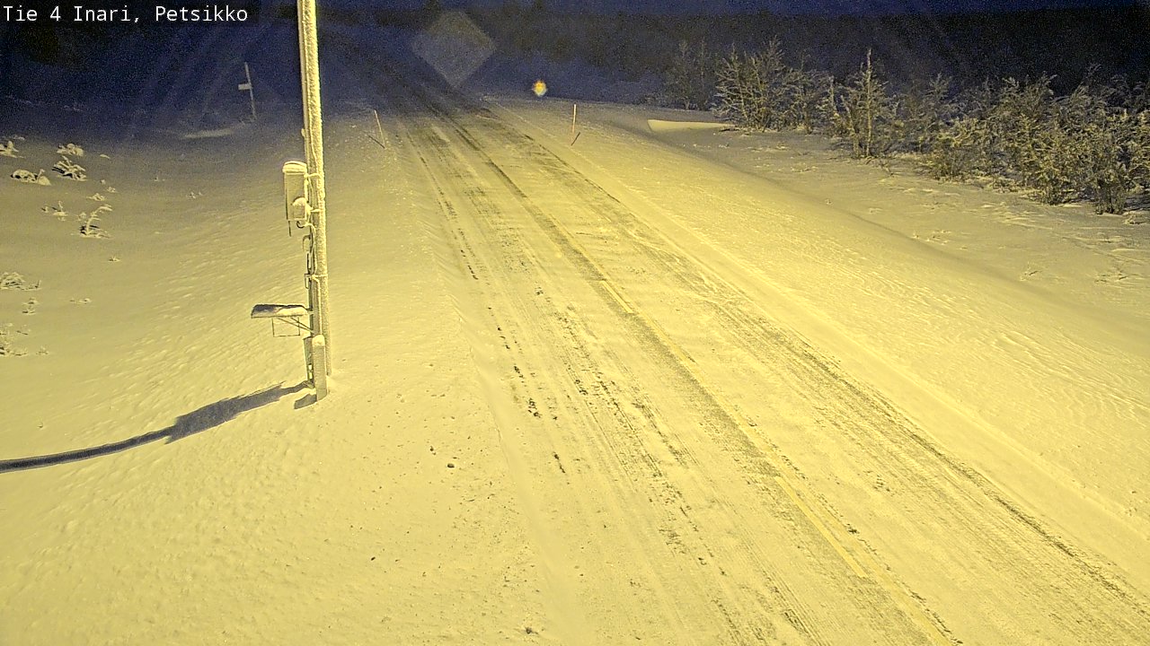 Kelikamerat Kuva Tie 4 Inari, Petsikko, Inari, Lappi