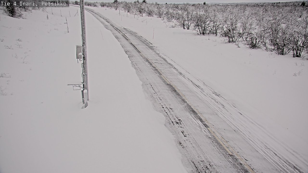 Kelikamerat Kuva Tie 4 Inari, Petsikko, Inari, Lappi