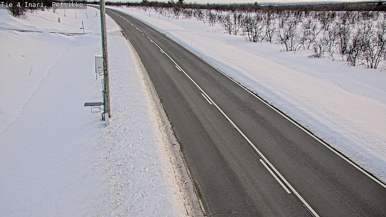 Kelikamerat Kuva Tie 4 Inari, Petsikko, Inari, Lappi