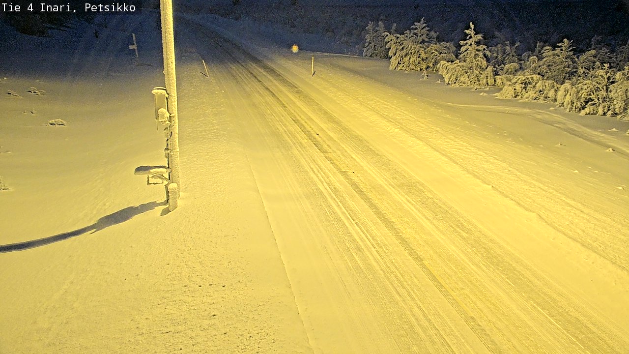 Kelikamerat Kuva Tie 4 Inari, Petsikko, Inari, Lappi