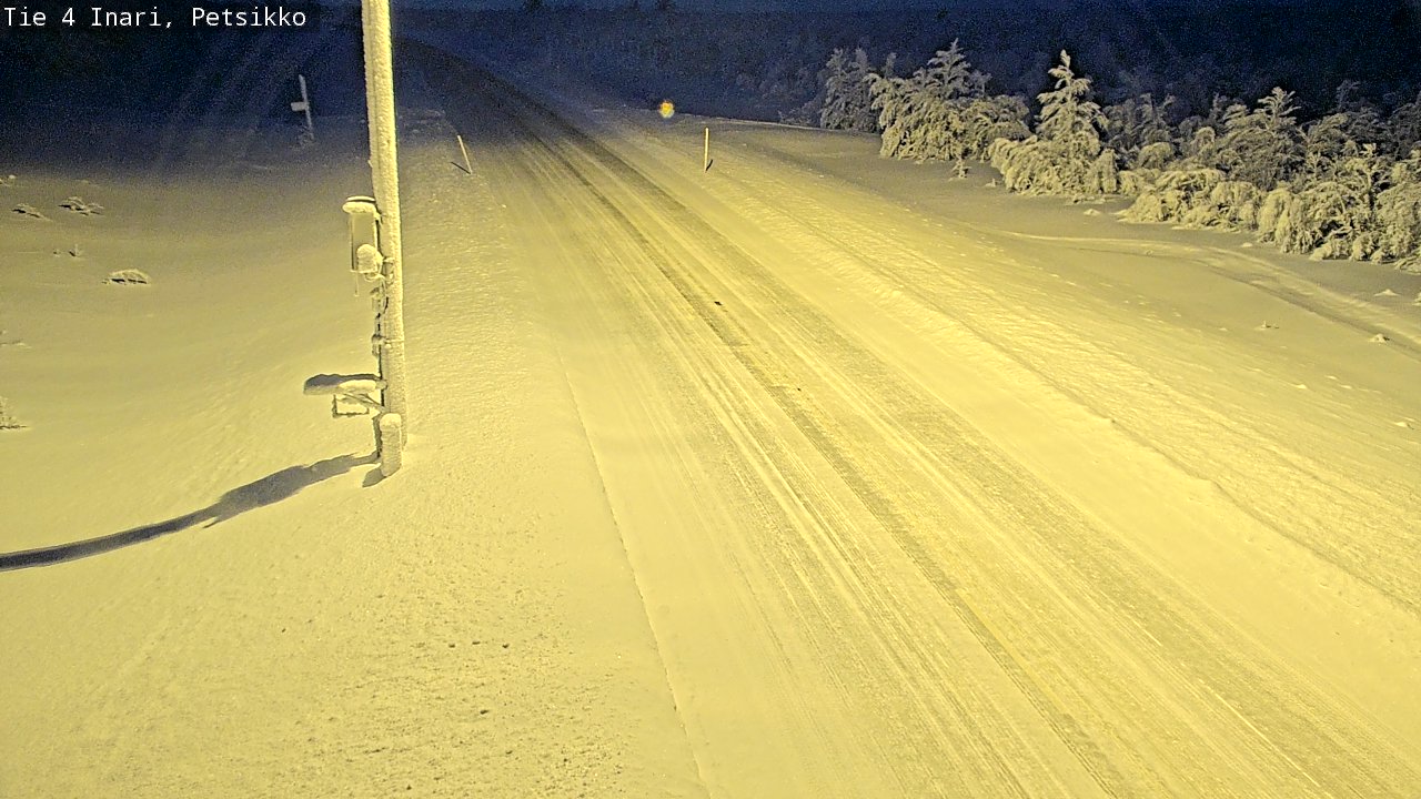 Kelikamerat Kuva Tie 4 Inari, Petsikko, Inari, Lappi