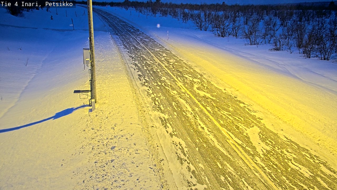 Kelikamerat Kuva Tie 4 Inari, Petsikko, Inari, Lappi