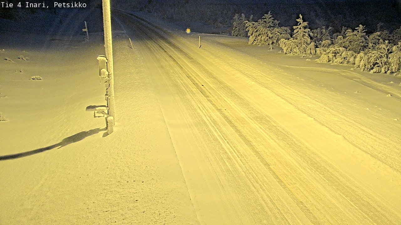 Kelikamerat Kuva Tie 4 Inari, Petsikko, Inari, Lappi
