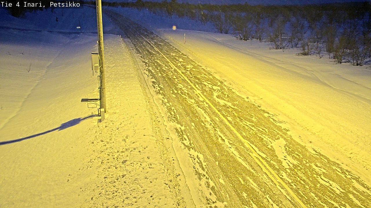 Kelikamerat Kuva Tie 4 Inari, Petsikko, Inari, Lappi