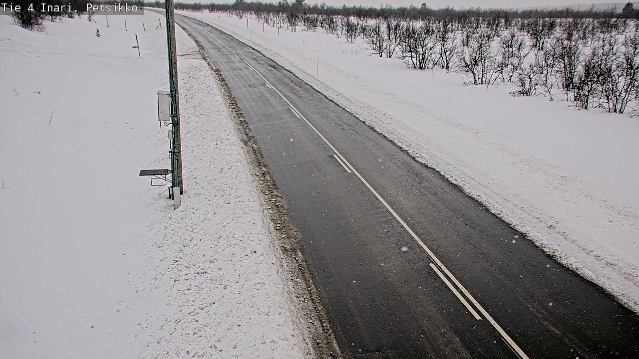 Weather Camera Image Road 4 Inari, Petsikko, Inari, Lappi