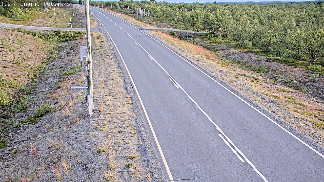 Kelikamerat Kuva Tie 4 Inari, Petsikko, Inari, Lappi