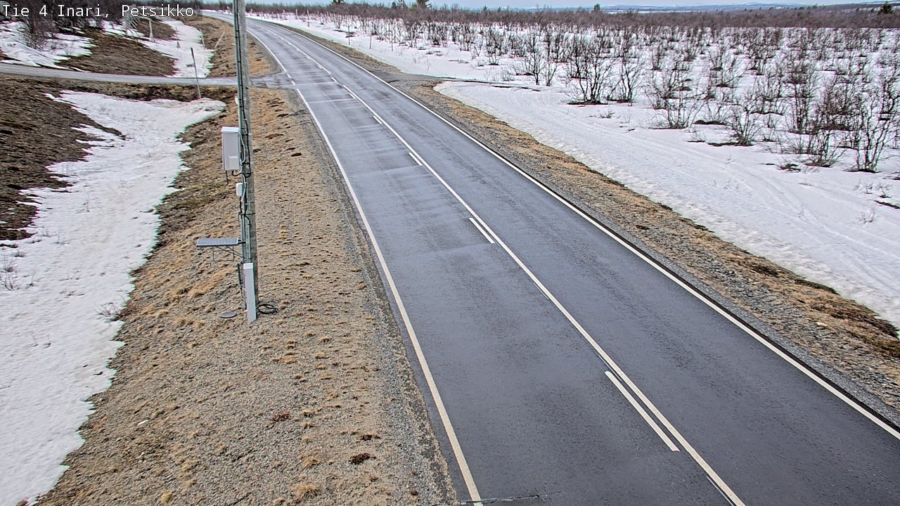 Weather Camera Image Road 4 Inari, Petsikko, Inari, Lappi