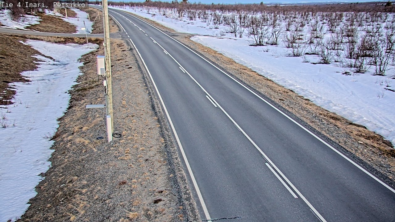 Kelikamerat Kuva Tie 4 Inari, Petsikko, Inari, Lappi