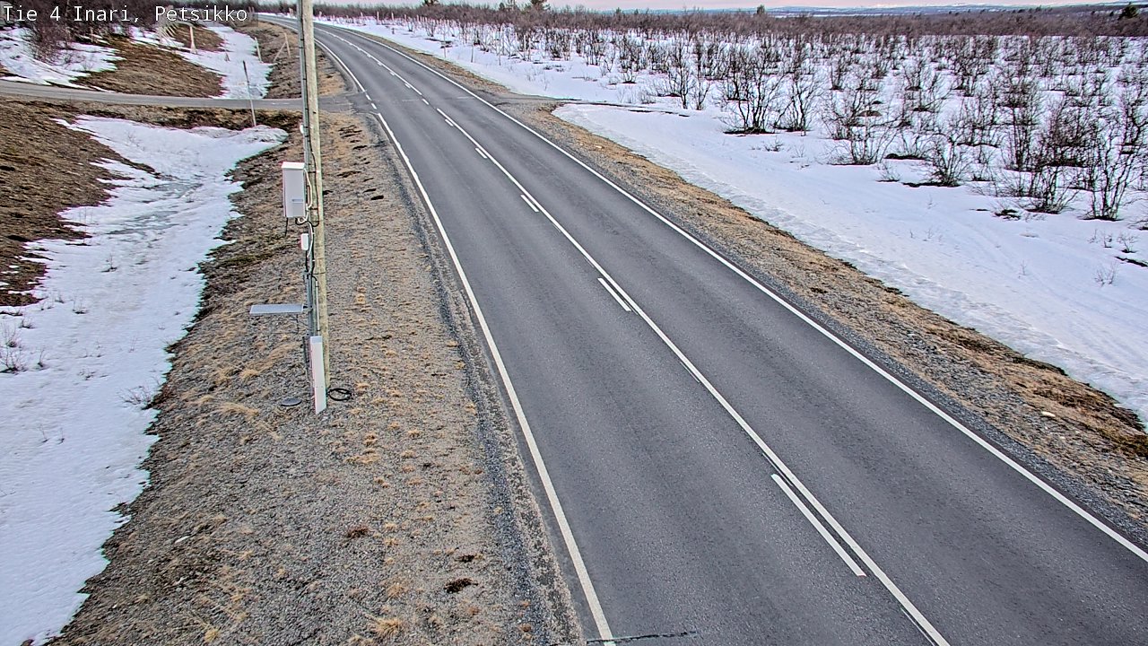 Kelikamerat Kuva Tie 4 Inari, Petsikko, Inari, Lappi