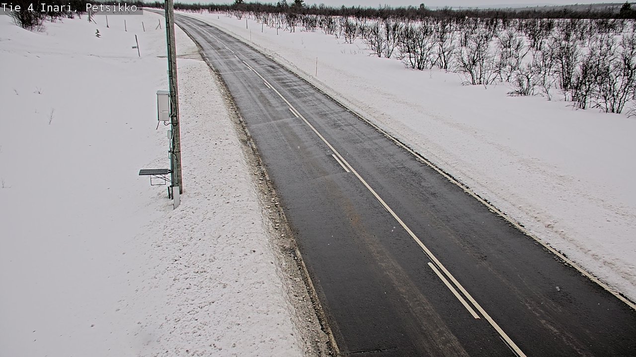 Weather Camera Image Road 4 Inari, Petsikko, Inari, Lappi