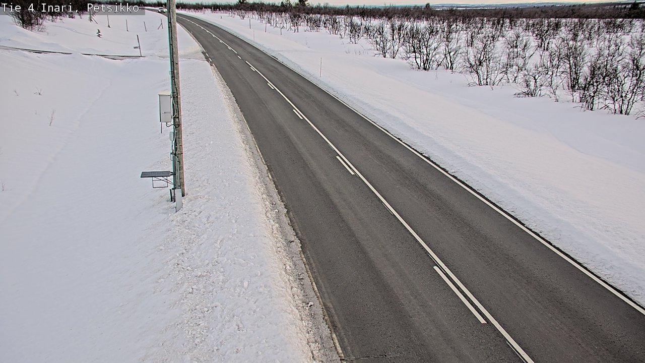 Kelikamerat Kuva Tie 4 Inari, Petsikko, Inari, Lappi