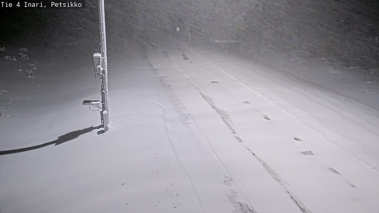 Weather Camera Image Väg 4 Enare, Petsikko, Inari, Lappi